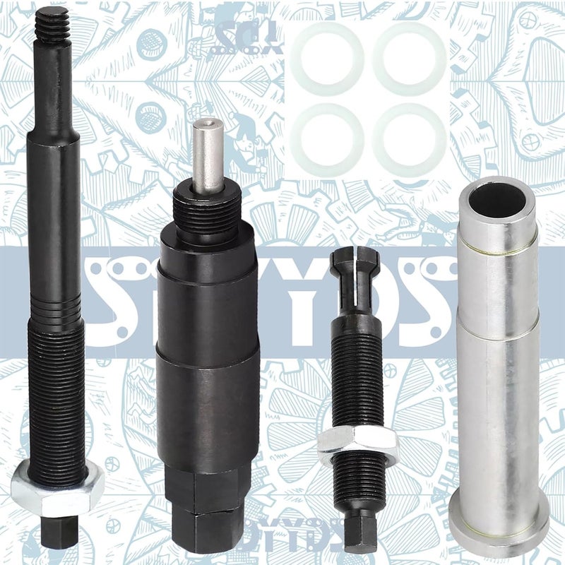 SDYYDS 65700 Broken Spark Plug Remover Kit for 2004-2010 Ford Triton 3V Engine - Image 2