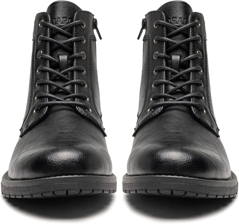 AMAPO Men's Chelsea Boots - Casual Ankle Boots in Black - Image 5