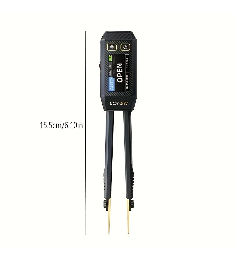 LCR-ST1 Compact Tweezers For Testing Resistance Capacitance Inductance Continuity And Diodes - Image 2
