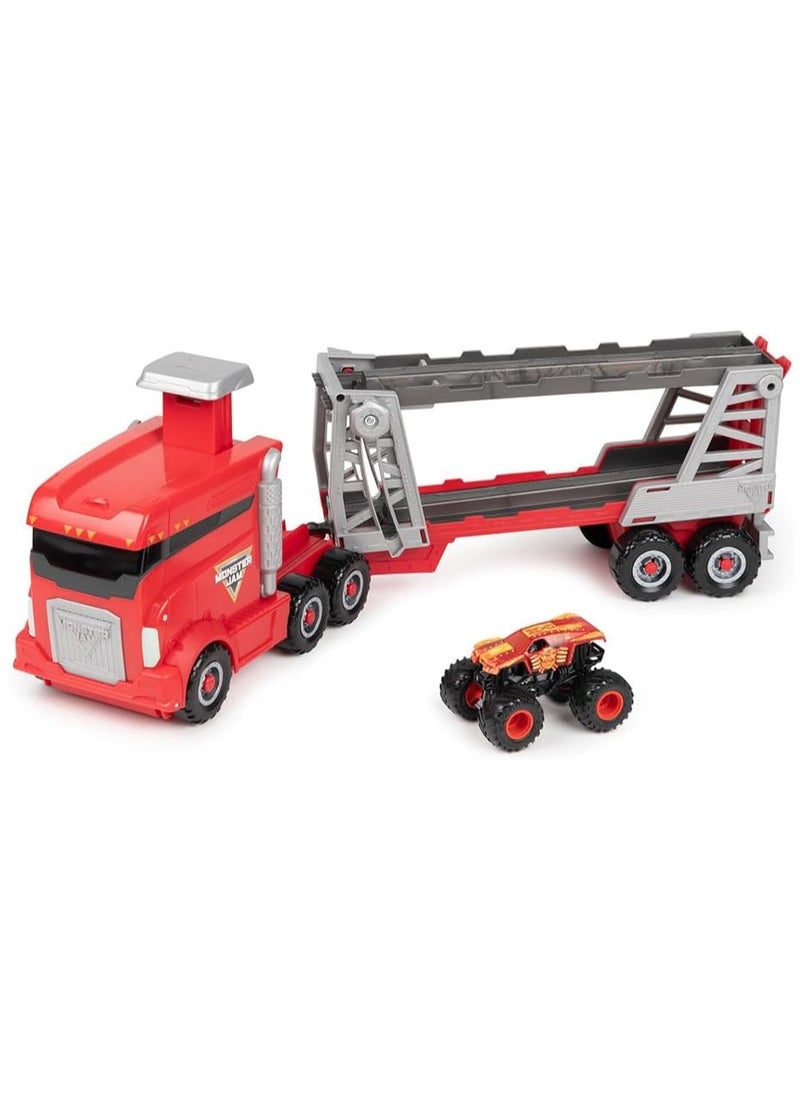 Monster Jam Monster Jam 1:64 Launch N Go Hauler  - Image 1