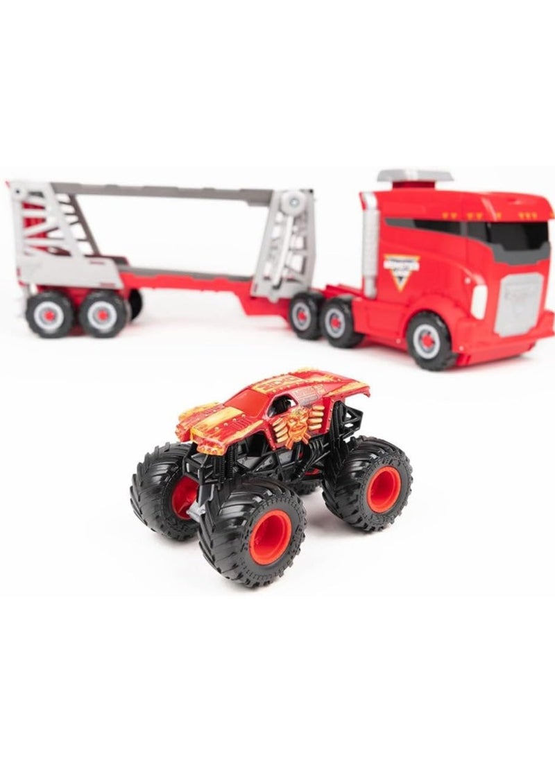 Monster Jam Monster Jam 1:64 Launch N Go Hauler  - Image 3