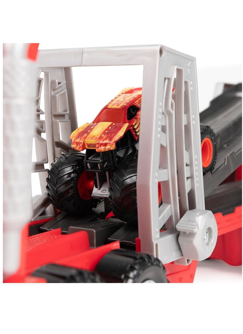 Monster Jam - Monster Jam 1:64 Launch N Go Hauler - Image 1