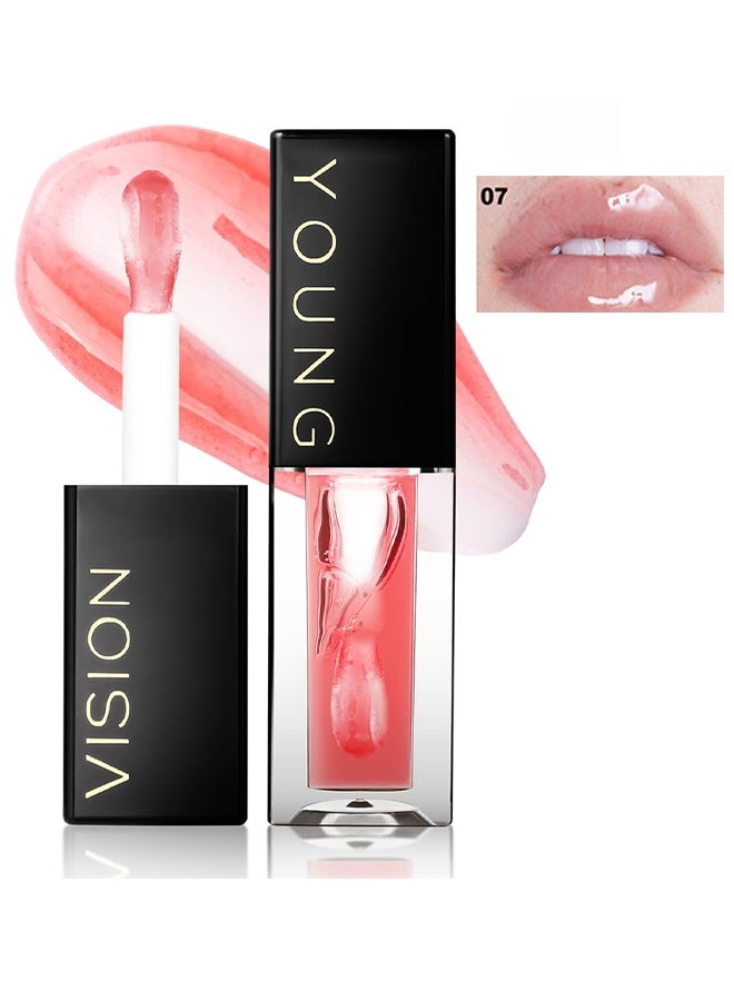 YOUNG VISION Glow Refresh Lip Oil, Lip Glow Oil, Lip Gloss with Jojoba Seed Oil, Moisturing and Plumping - Image 1