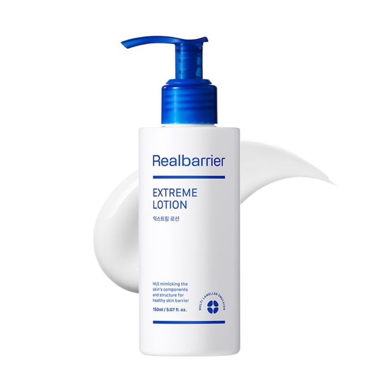 Real Barrier Extreme Lotion Face Lotion for Sensitive Skin Facial Moisturizer Skin Barrier Repair Strengthening Facial Cream Face Body Lotion for Extremely Dry Skin 507 fl oz 150ml
