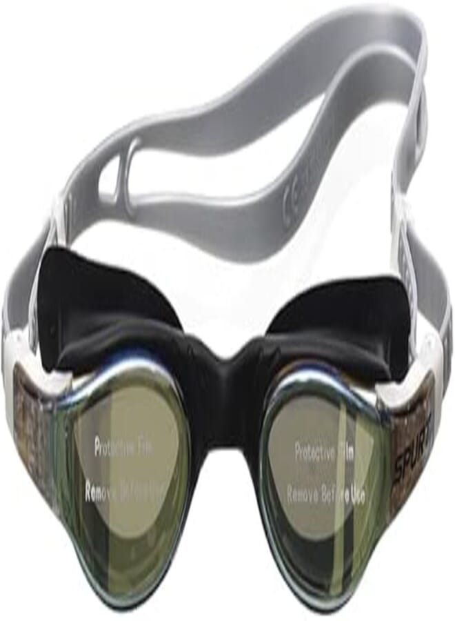 TORNADO SPURT Swimming Goggle S3012YAF For Adults Black and Grey