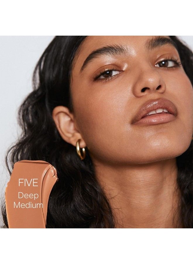 Saie - Slip Tint Spf 35 Tinted Moisturizer Light Coverage Moisturizer + Broad Spectrum Zinc Oxide Sunscreen Shade Five (1.35 Oz) - Image 1
