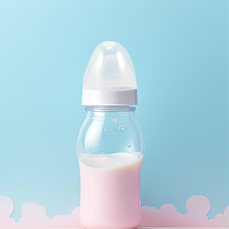 Vaguelly 3 Pcs Baby Bottle Cap Bottle Replacement Caps Pump Parts Dome Lid Protects Nipples 244X244X216in - Image 4