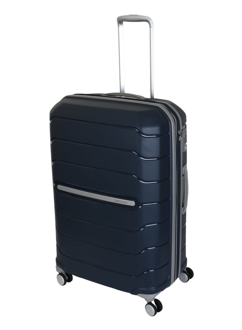 سامسونايت حقيبة سفر صلبة (فري فورم) بمقاس 75/28 مع عجلات دوارة – لون كحلي - Image 5