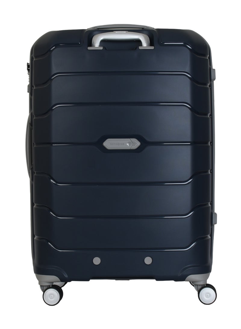 سامسونايت حقيبة سفر صلبة (فري فورم) بمقاس 75/28 مع عجلات دوارة – لون كحلي - Image 3