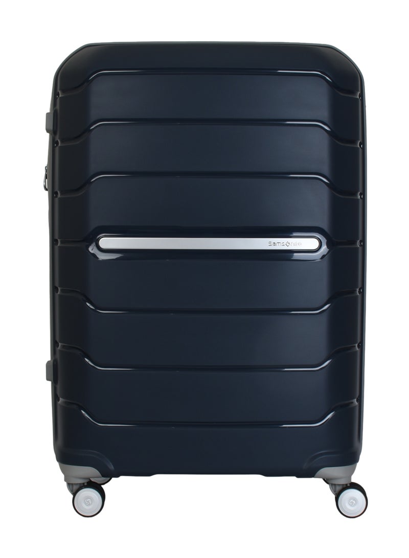 سامسونايت حقيبة سفر صلبة (فري فورم) بمقاس 75/28 مع عجلات دوارة – لون كحلي - Image 1