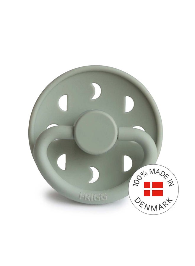 FRIGG Moon Phase Silicone Baby Pacifier 6-18M 1-Pack Sage - Size 2 - Image 3