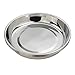 Eagrye 4-Pack Stainless Steel Dinner Plates Dish, Round Plate - Image 2