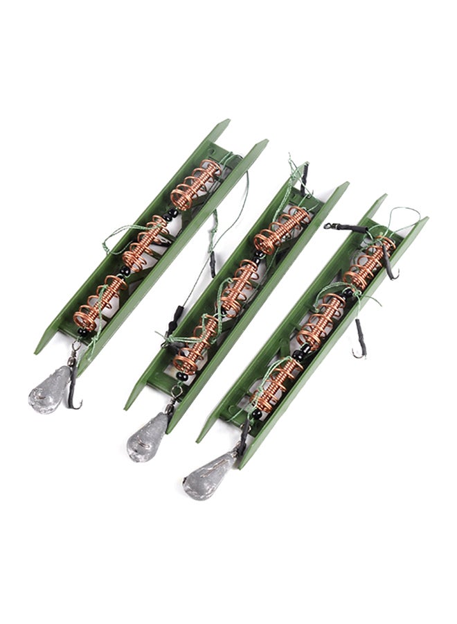 QiaoKai 3-Piece Spring Fishing Boat Sinker With Halleluyah Hook - Image 1