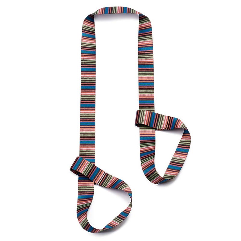 Zooeass Yoga Mat Strap  Adjustable Durable Yoga Mat Carrier & Stretching Strap  8Feet  Multiple Color Choices (Color Bar 8Feet) - Image 1