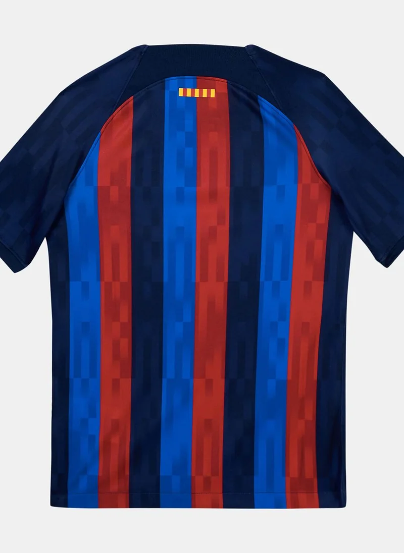 Nike Kids' F.C. Barcelona Stadium Home Dri-FIT Jersey - 2022/23 (Older Kids)