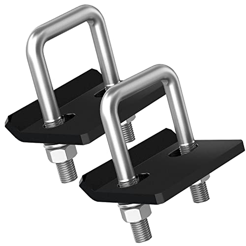 Bentolin Anti-Rattle Stabilizer Hitch Tightener for 1.25 inch and 2 inch Hitches Corrosion Resistant Heavy Lock Down Tow Clamp (2-Pcs) - Image 1