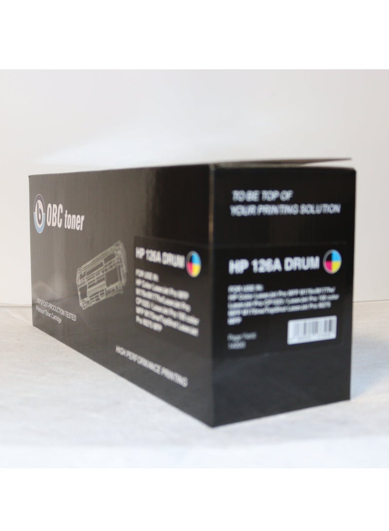 OBC Compatible OBC laser drum unit, replacement for HP 126A, prints up to 14,000 pages in high quality. - Image 2