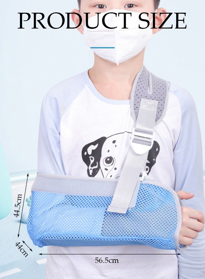 DUNISO Arm Sling for Kids，Comfortable Adjustable Arm Sling for Shoulder Support，Lightweight & Breathable Arm Support Sling，Fits Left and Right Arm for Child Recovery - Image 2