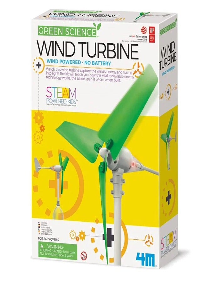 4M - Green Science Powered Wind Turbine - 3378 - Image 1