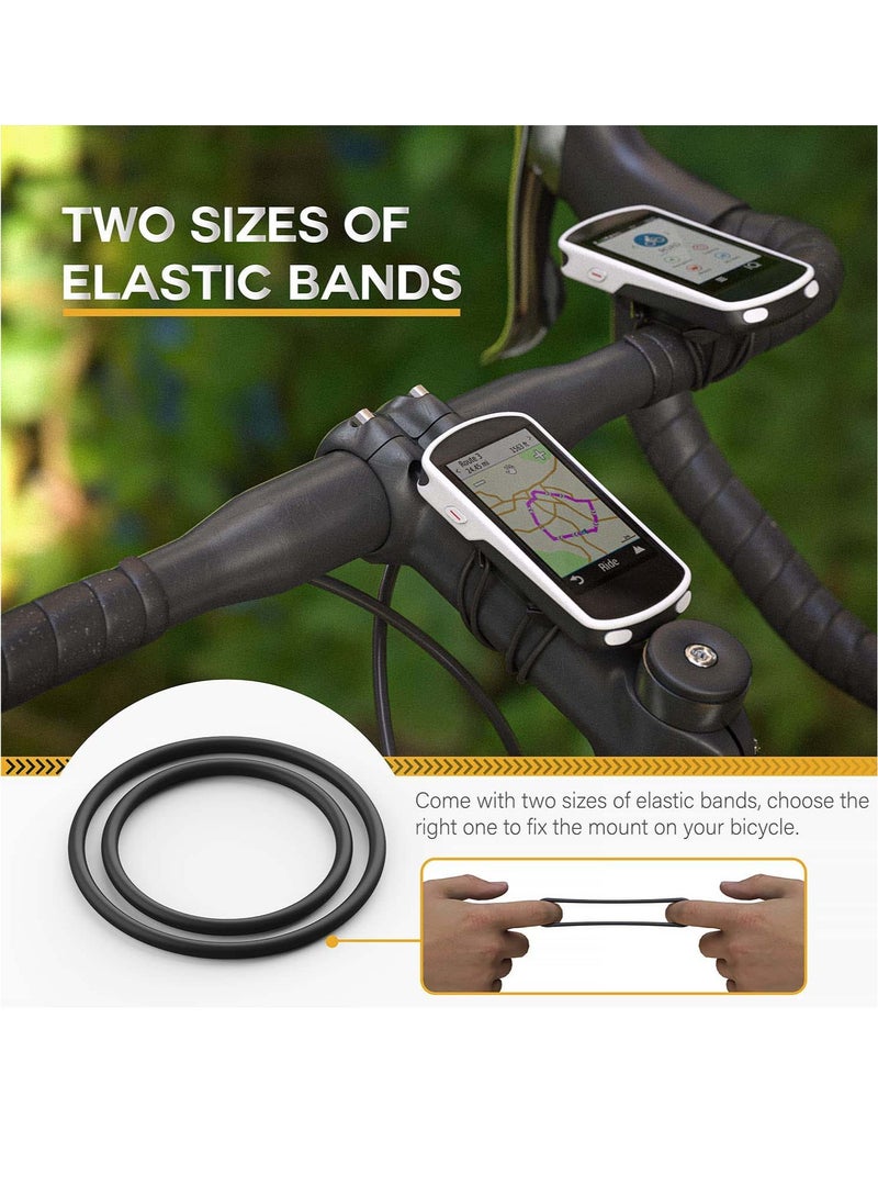 SOLARAE Quarter Turn Edge GPS Computer Bracket Bicycle Computer Mount Bicycle Stem Computer Mount Road Mountain Bike Accessories Compatible for Garmin Bike GPS Computer XOSS G iGPSPORT GPS - Image 4
