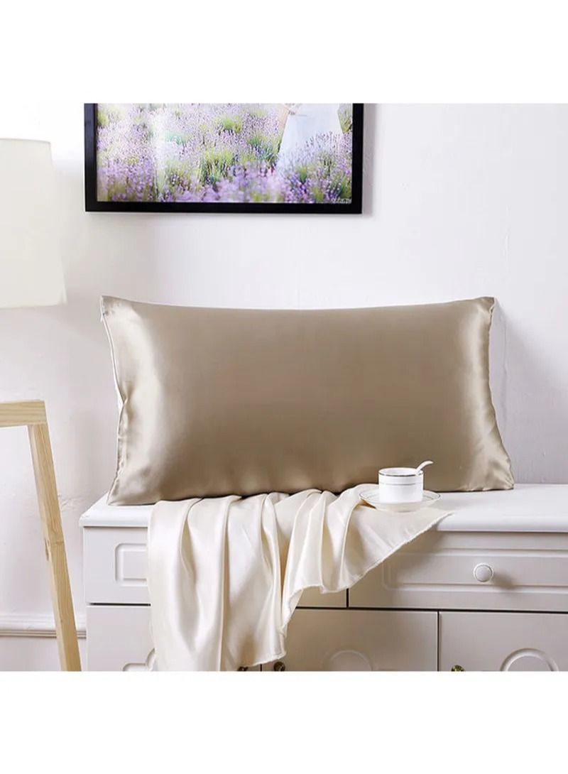 SMILEE 100% Pure Mulberry Queen Pillowcase 2-Piece  - Image 2