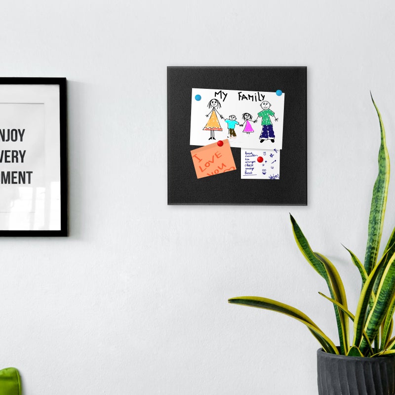 4Pcs Felt Wall Tiles Felt Wall Stickers Adhesive Memo Board Stickers Felt Boards - Image 5