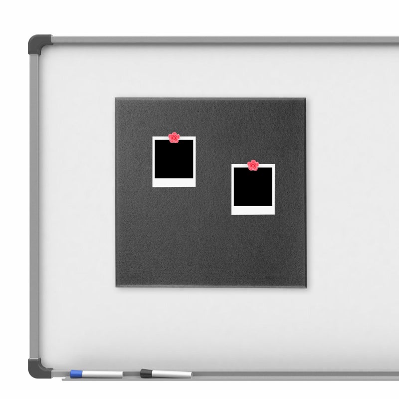 4Pcs Felt Wall Tiles Felt Wall Stickers Adhesive Memo Board Stickers Felt Boards - Image 3