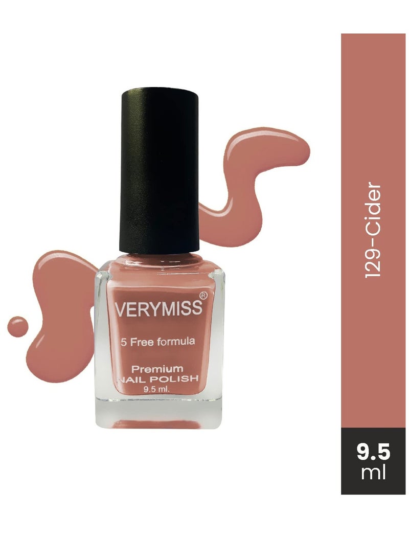 Verymiss Premium Nail Polish 9.5ml Cider - Image 2