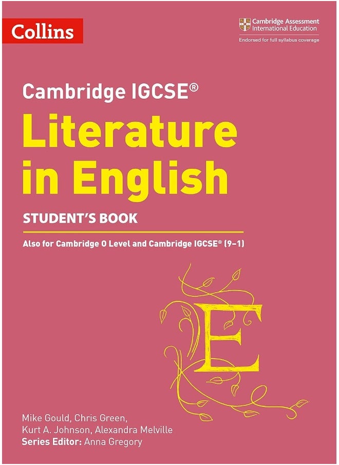 Cambridge IGCSE (TM) Literature in English Student's Book - pzsku/Z42C25ACDACB9E99D692FZ/45/_/1740733327/700f98b7-55ce-45b8-9b3c-f3ac0178de29