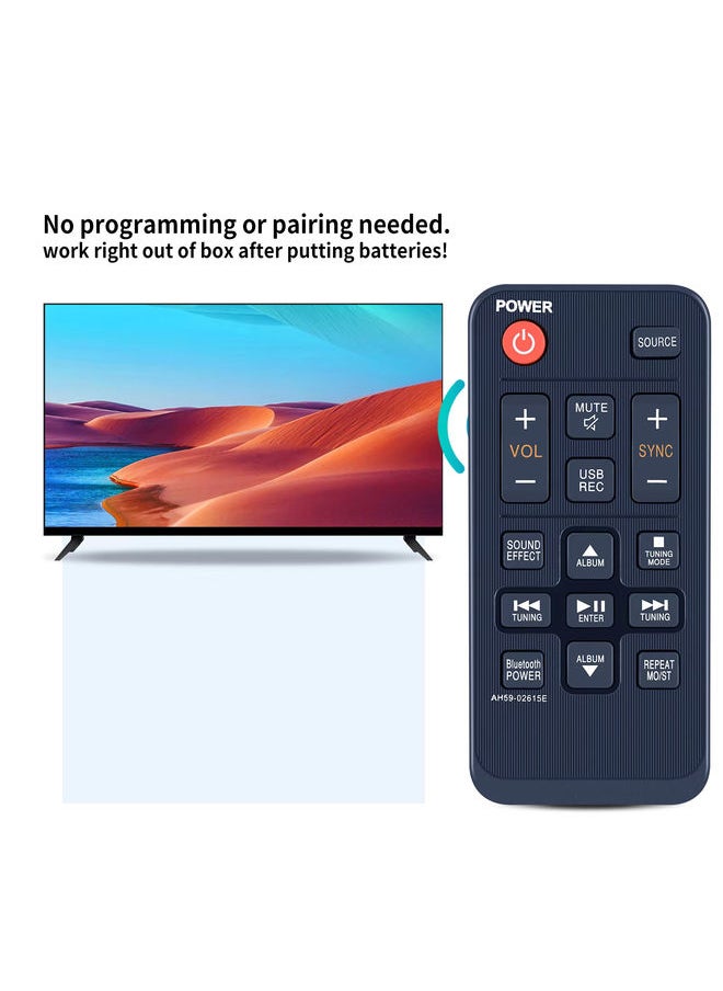 OMETTER - Remote Control For Samsung AH59-02615E TW-J5500 TW-J5500/ZA Sound Tower System Home Speaker TWJ5500/ZA TWJ5500 - Image 1