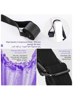 Anmi Yoga Belts , Waist Back Leg Stretching Strap, Be suitable for Fitness, Yoga, Gymnastics (‎Purple)  - Image 3