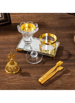 General Crystal incense burner to send clips for parties dual-purpose candle holders festive ornaments  - Image 4