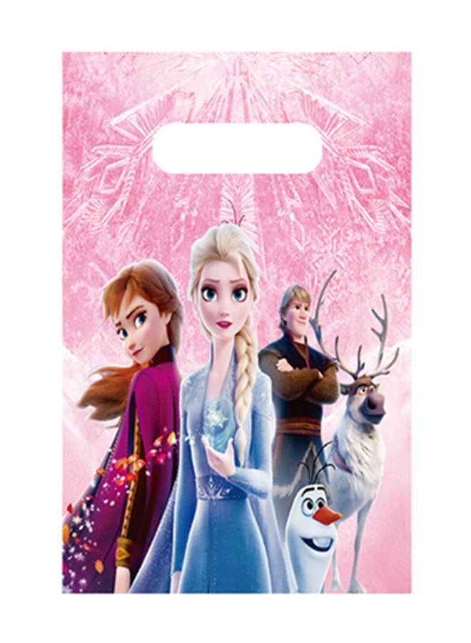 Party 20 PCS Pink Frozen Birthday Party Supplies, Cartoon Candy Bag, Tote Bag, Kids Gift Bag, Adult Birthday Party Decorations  - Image 5