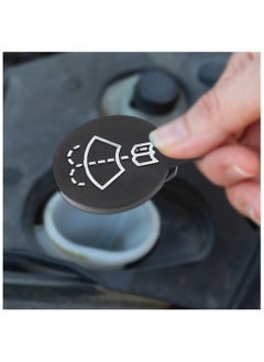 GNAFOTU Windshield Wiper Washer Fluid Reservoir Tank Bottle Cap, Replacement for Chevrolet for Buick LaCrosse for Cadillac CTS, Pack of 1 Black, Exact Fit  - Image 3