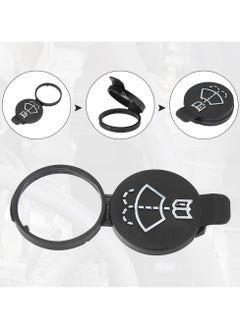 GNAFOTU Windshield Wiper Washer Fluid Reservoir Tank Bottle Cap, Replacement for Chevrolet for Buick LaCrosse for Cadillac CTS, Pack of 1 Black, Exact Fit  - Image 5