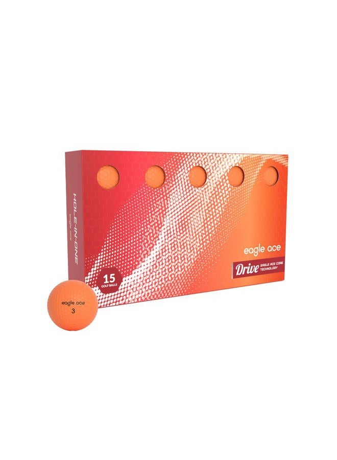 Eagle Ace ™️ Drive Golf Balls-2 Layers-Maximum Distance,Optimal Spin Control (2024 Version - Image 1