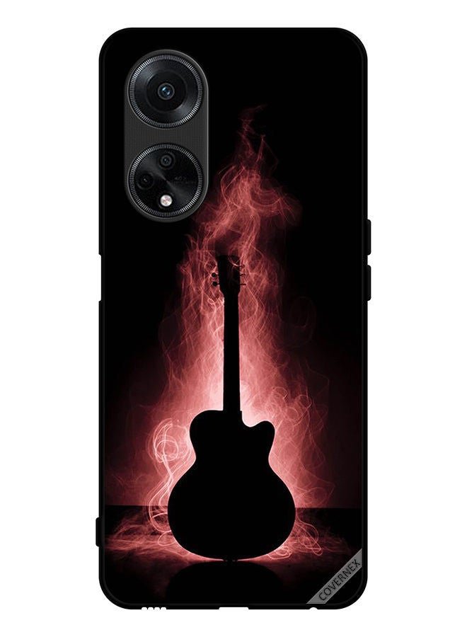 Covernex غطاء حماية لهاتف أوبو F23 5G بتصميم انعكاس الجيتار - Image 1