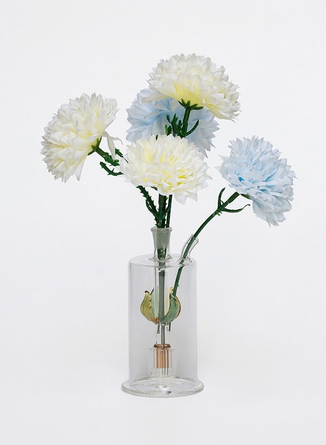 Glass Home Decorative Heat Resistant Oil Lamp Vase 