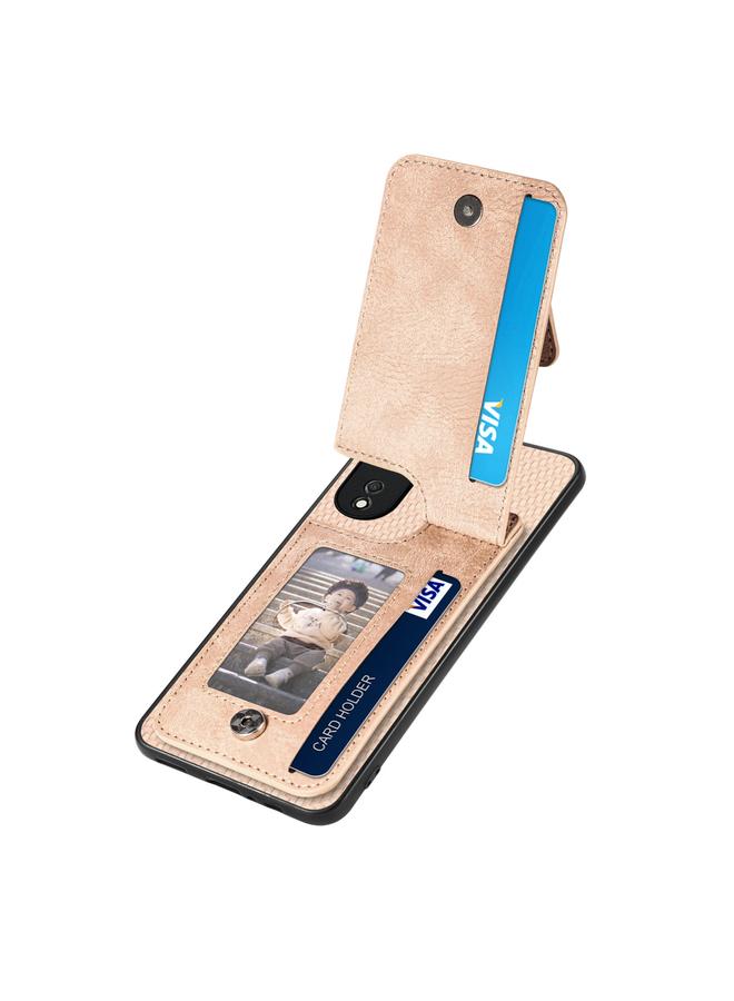 اس-توب جراب هاتف OPPO A58 5G مصنوع من ألياف الكربون مع سحاب رأسي - Image 3