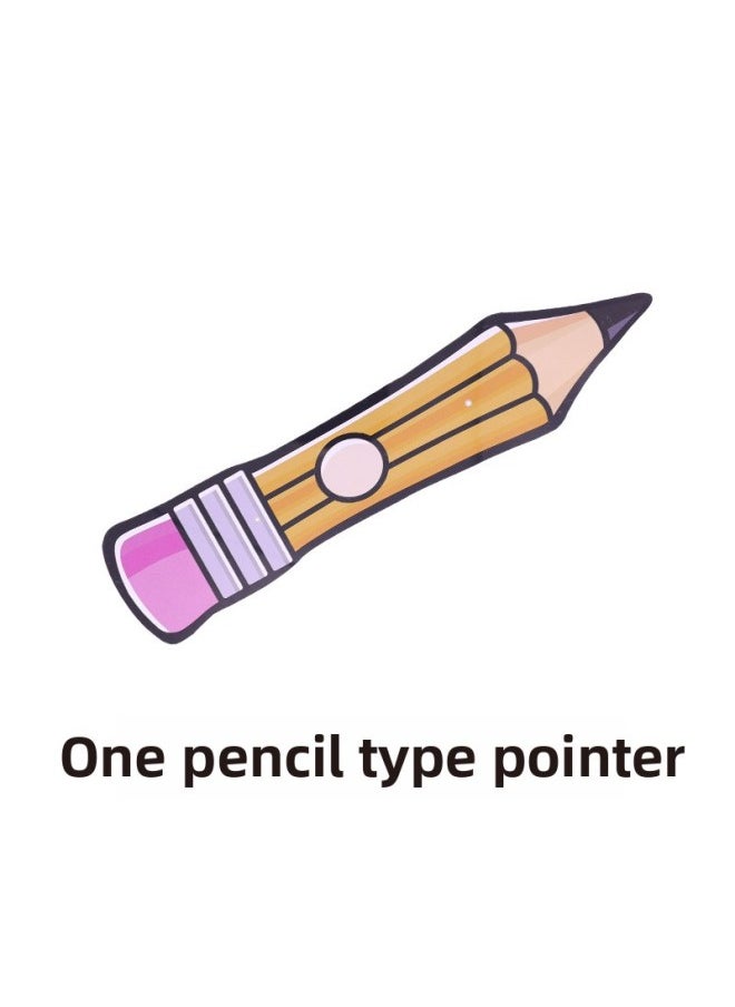 null - Magnetic Pointer Whiteboard Turntable Primary School Teaching Aids Training School English Teachers Natural Spelling Pinyin Teaching-Specifications:1 Pencil Type Pointer - Image 1