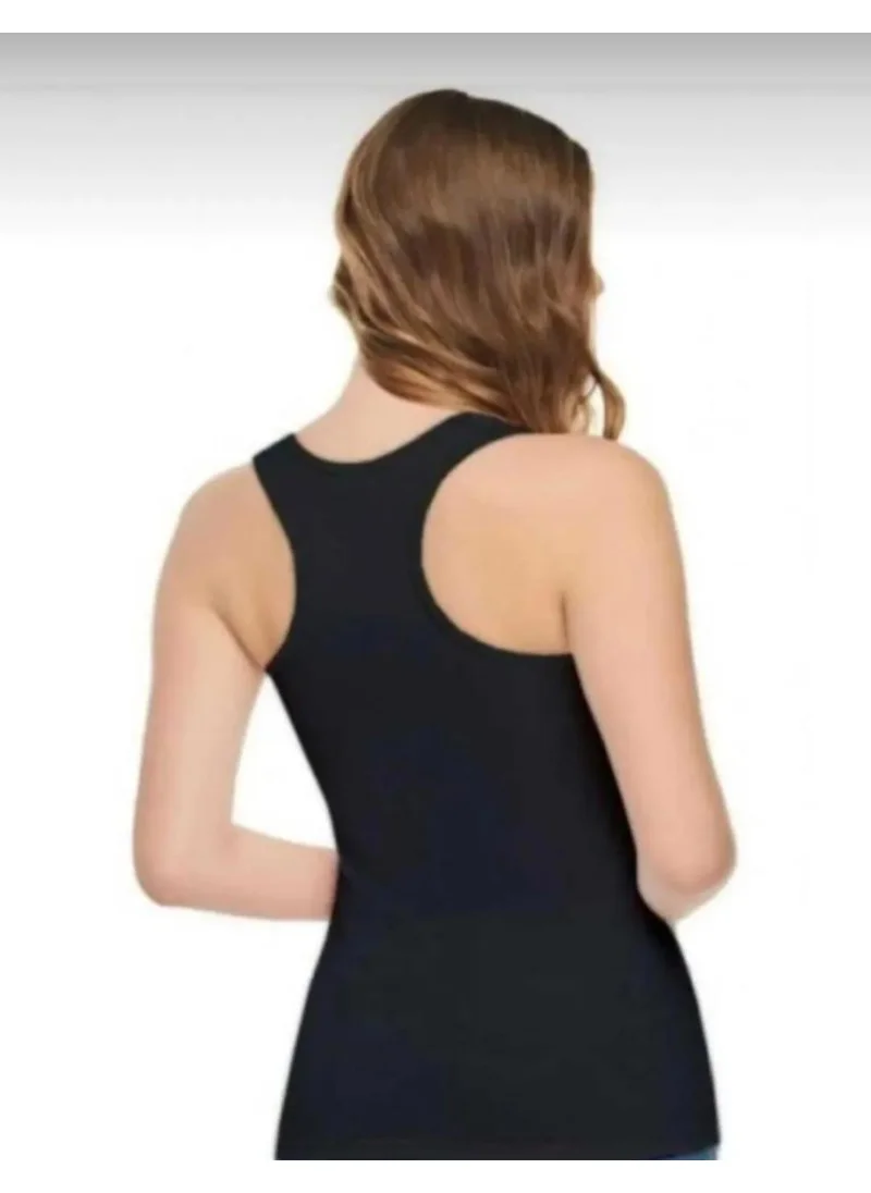 Tutku 0145 Women's Elastane Sports Undershirt 3 Pieces