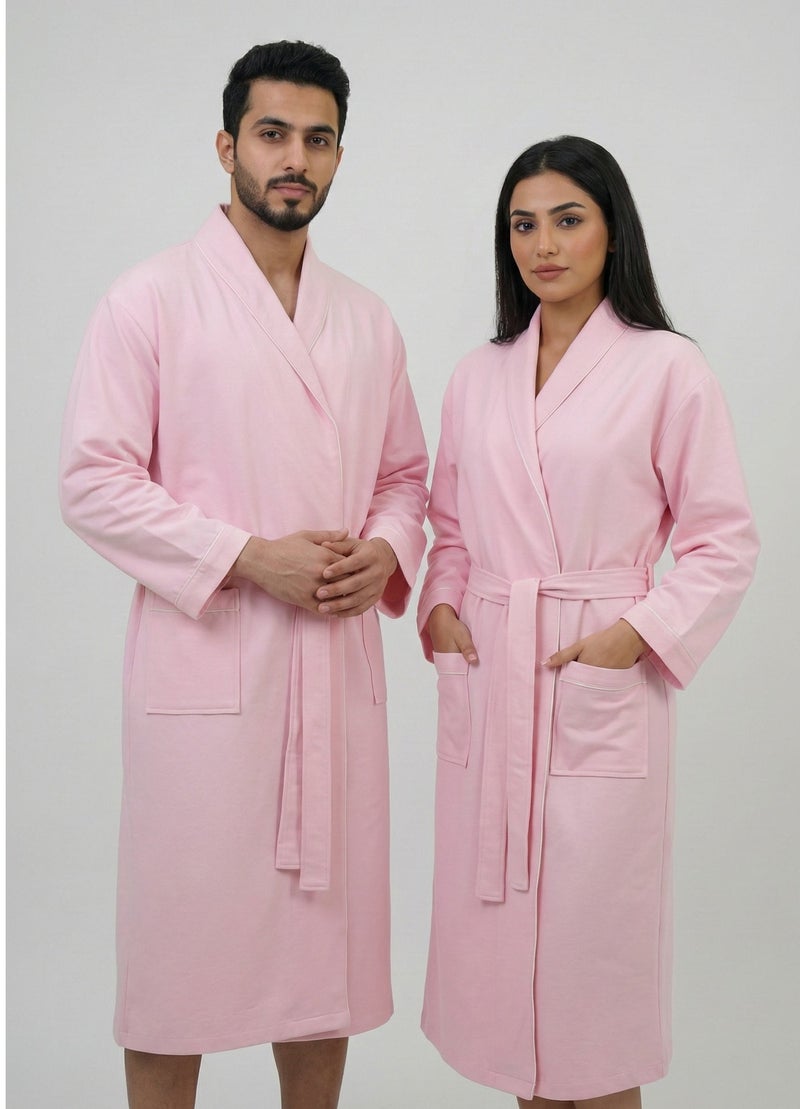 ldeen Ultra-absorbent and quick-drying microfiber bathrobe, offering perfect comfort after bathing, and ideal for travel. Features a sleek, lightweight design that fits easily into its signature pouch, making it your perfect companion for trips or daily use. It effortlessly combines luxury with easy care - Image 1
