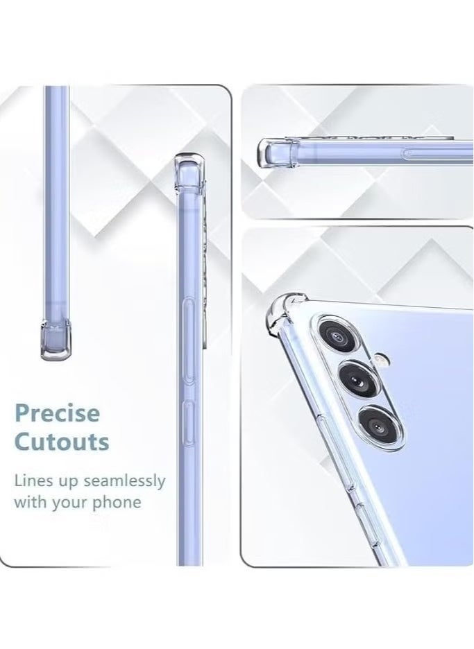 JAJEEK Samsung Galaxy A16 Case Cover – Crystal Clear Soft TPU, Anti-Scratch, Shockproof Bumper Protective Case for Samsung Galaxy A16 6.7 inch - Image 3