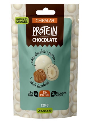 Protein White Chocolate Hazelnuts Dragee No Sugar Added 120g - pzsku/Z42C36D997F54BD2C61CDZ/45/_/1721303134/3452fbe6-2a6c-4f71-ba80-8a66d8ea0262