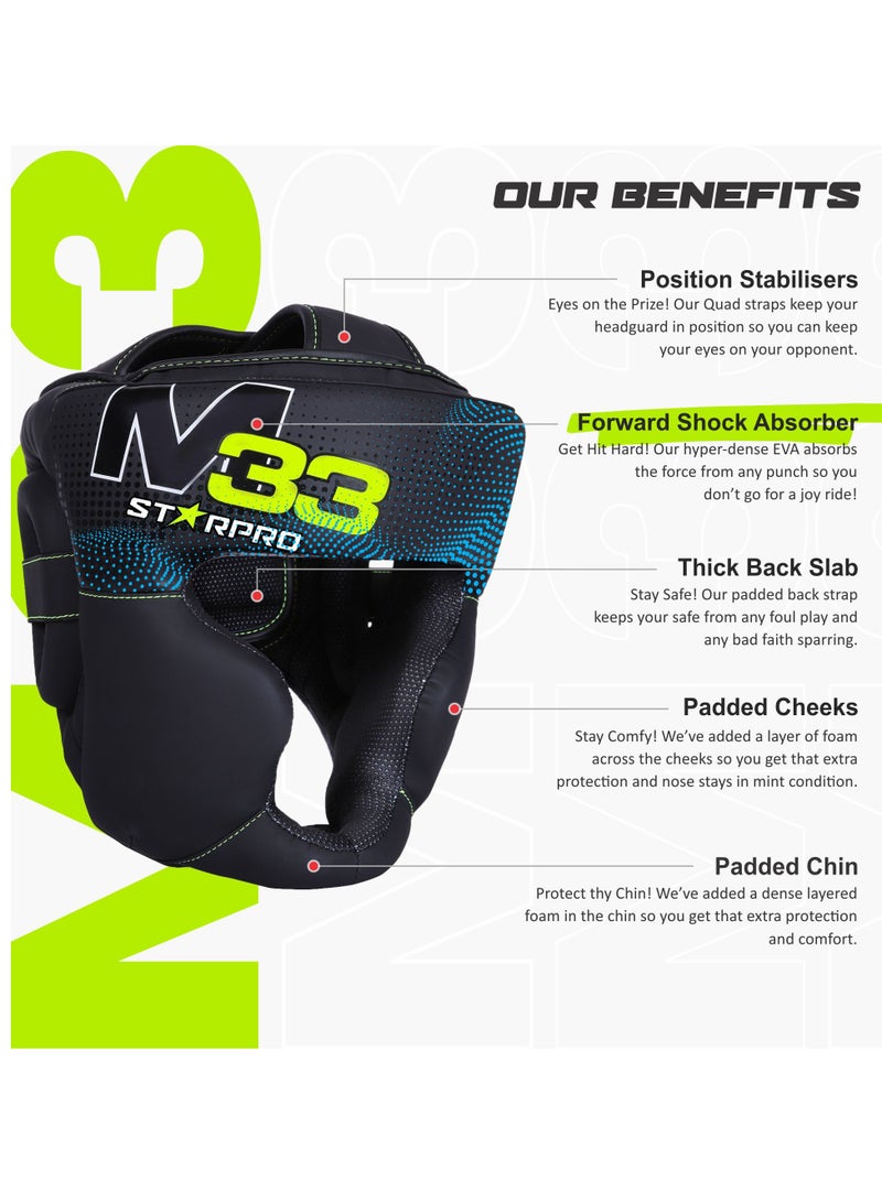 Starpro Safe & Durable Boxing Headguard for Adults & Kids - Many Sizes - Boxing Headgear, Headgear Boxing Men & Women, Boxing Head Guard, Head Guards Boxing Adult, Kids Boxing Head Guards - Image 3