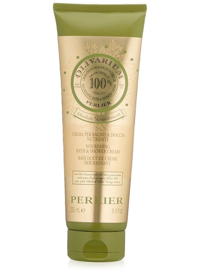 Perlier Extra Virgin Olive Oil Bath & Shower Cream 8.4 Fl. Oz. - Image 1
