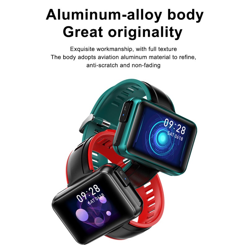 Smart Bracelet: 2-In-1 Wireless Earbuds, 1.4 Inches IPS Colorful Screen, IP67 Waterproof - Heart Rate Sleep Fitness Tracker for Health Sport Enthusiasts - Image 3