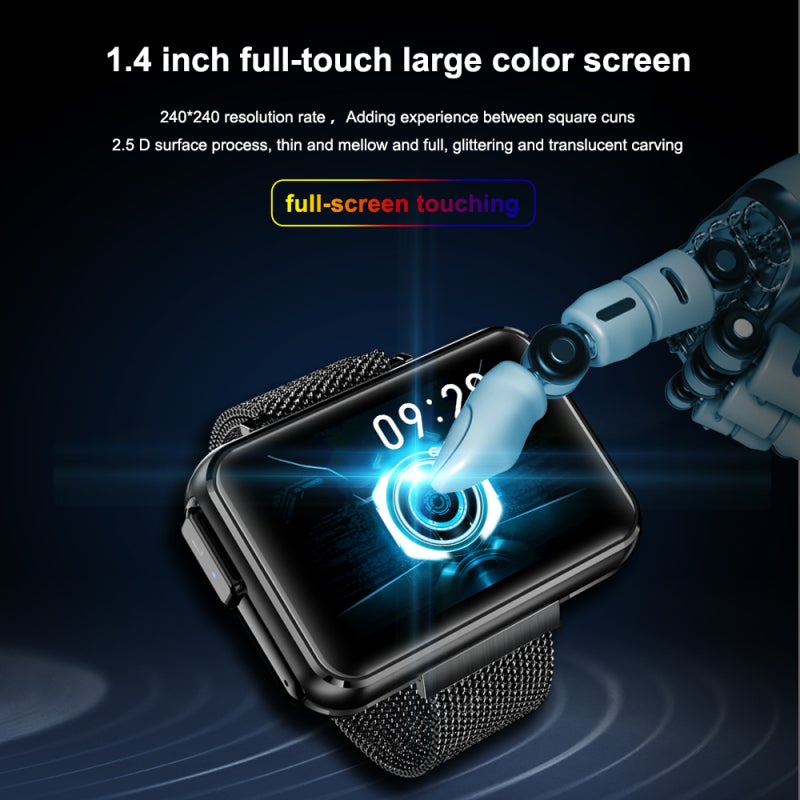 Smart Bracelet: 2-In-1 Wireless Earbuds, 1.4 Inches IPS Colorful Screen, IP67 Waterproof - Heart Rate Sleep Fitness Tracker for Health Sport Enthusiasts - Image 5