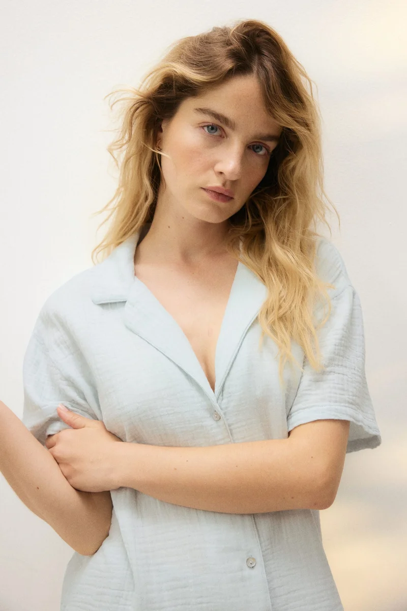 H&M Cotton muslin pyjamas