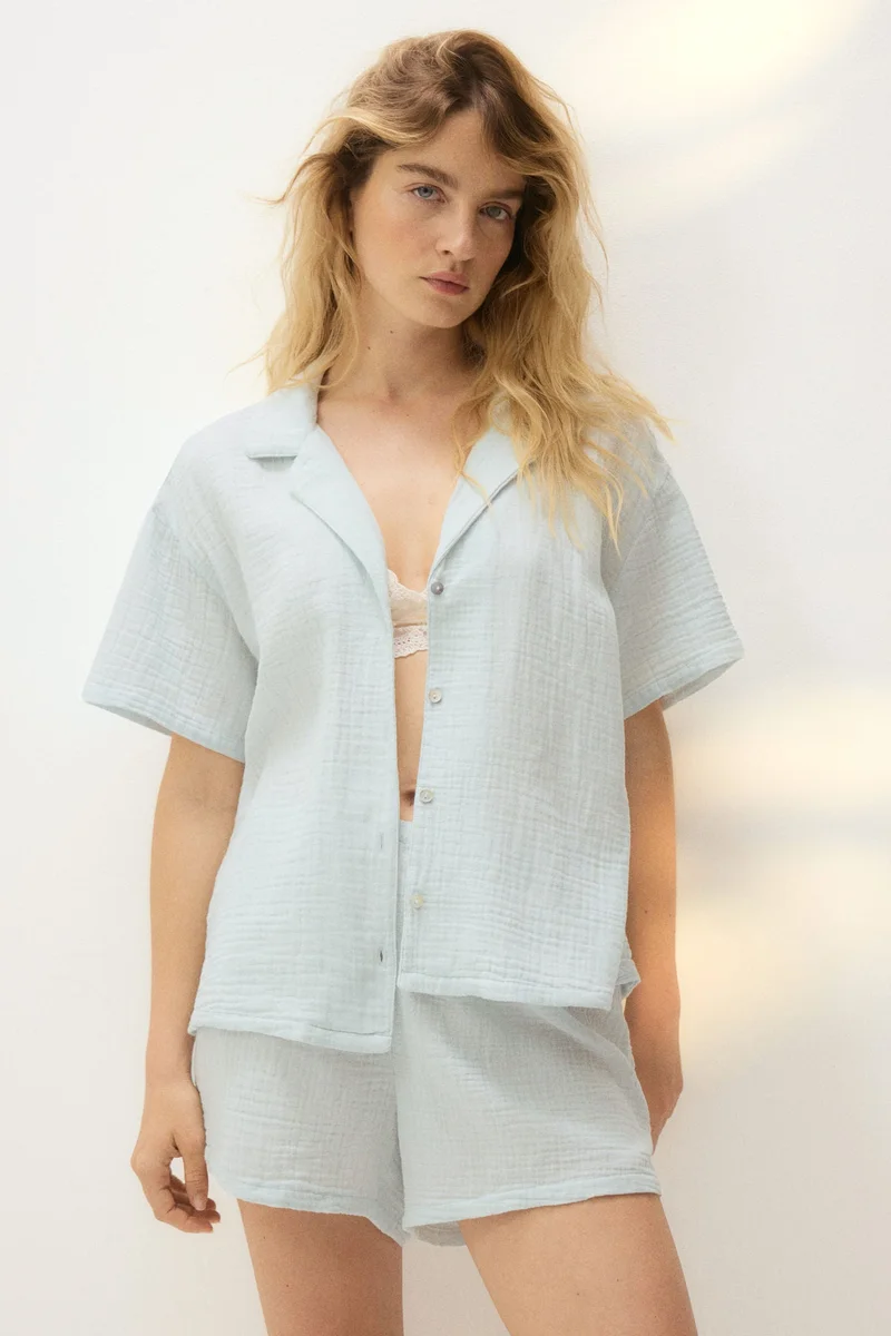 H&M Cotton muslin pyjamas